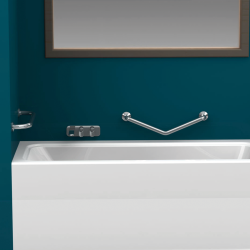 Μπάρα Στήριξης Γωνιακή AMEA Inox 60cm AD05806031300001